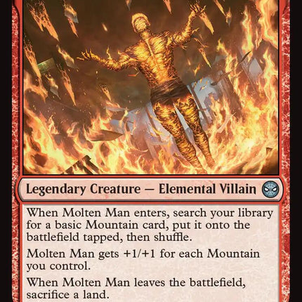 Molten Man, Inferno Incarnate