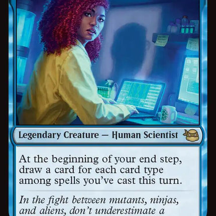 April O'Neil, Hacktivist