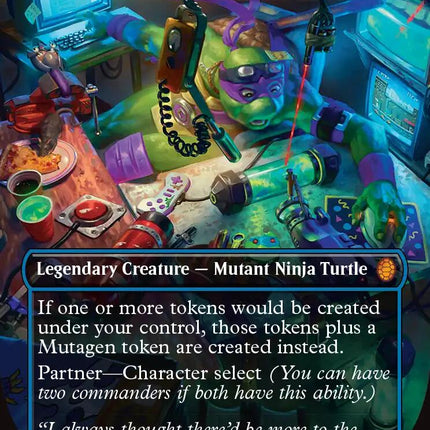 Donatello, the Brains (0002) (Borderless)