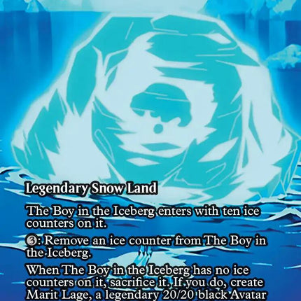 The Boy in the Iceberg - Dark Depths (Borderless)