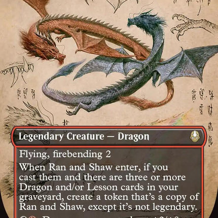 Ran and Shaw (Borderless)