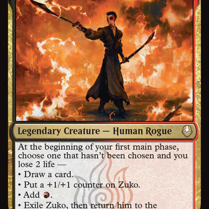 Zuko, Conflicted