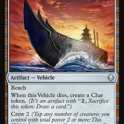 Fire Nation Warship