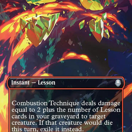 Combustion Technique (Borderless)