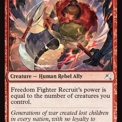 Freedom Fighter Recruit