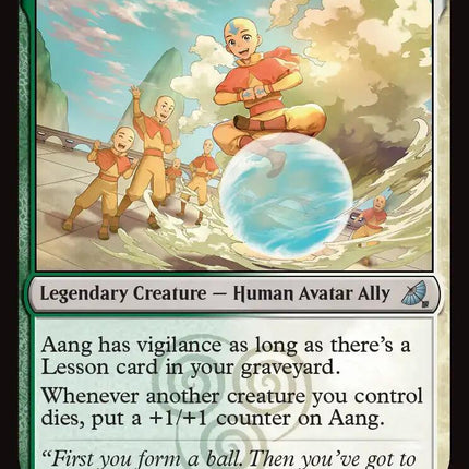 Aang, A Lot to Learn