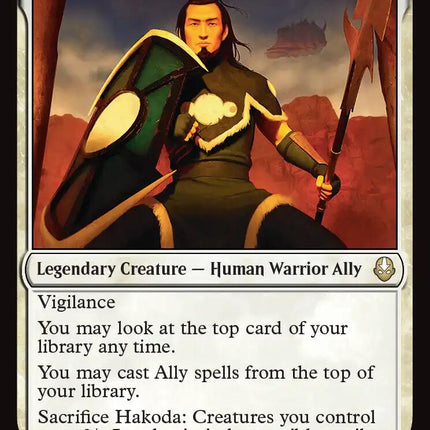 Hakoda, Selfless Commander