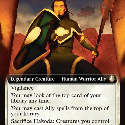 Hakoda, Selfless Commander (Extended Art)