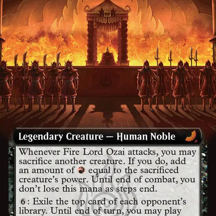 Fire Lord Ozai (Extended Art)