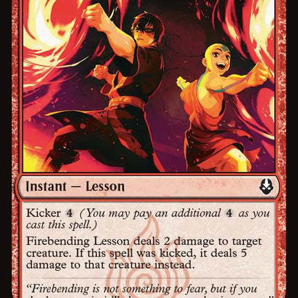 Firebending Lesson