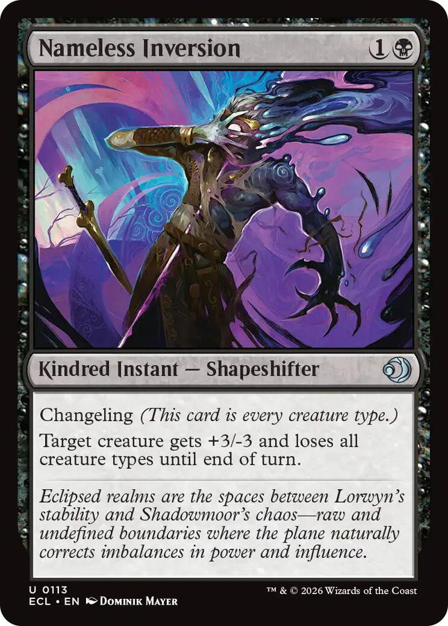 Nameless Inversion