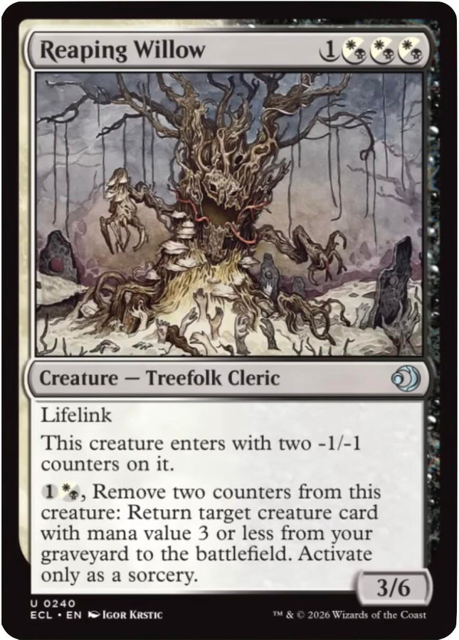 Reaping Willow