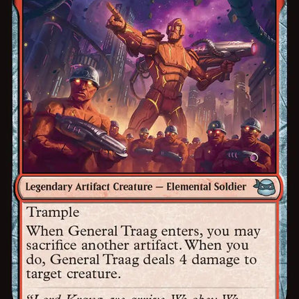 General Traag, Heart of Stone