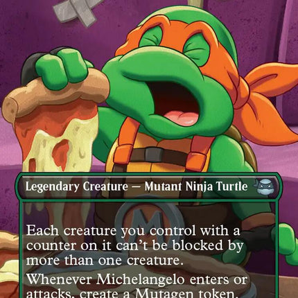 Michelangelo, Mutant BFF (Borderless)