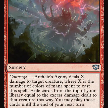 Archaic's Agony