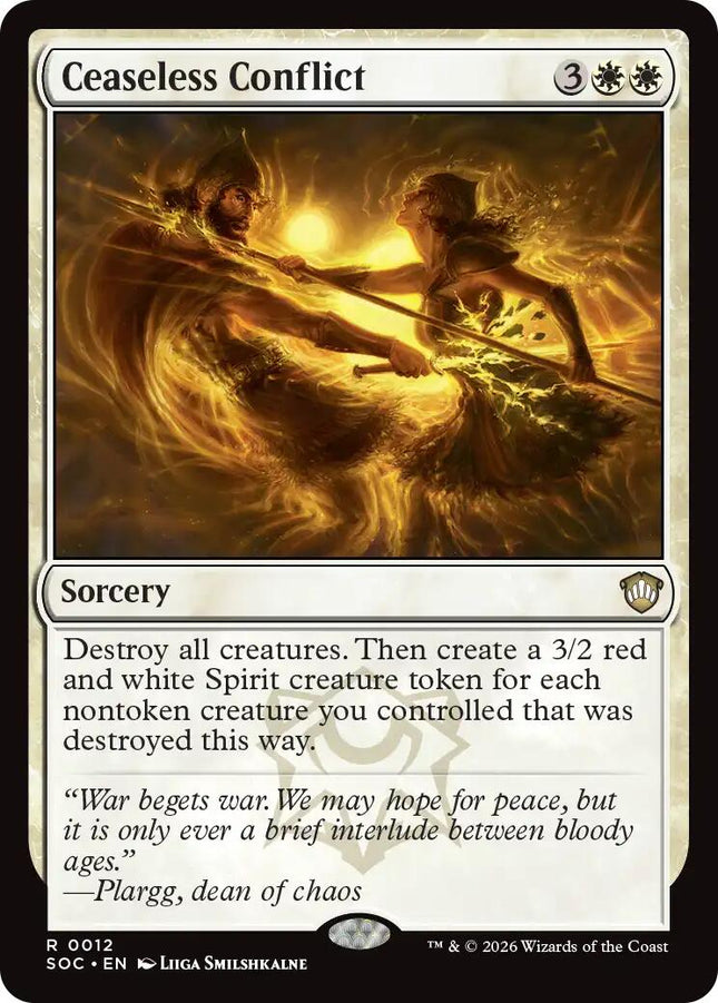 Ceaseless Conflict