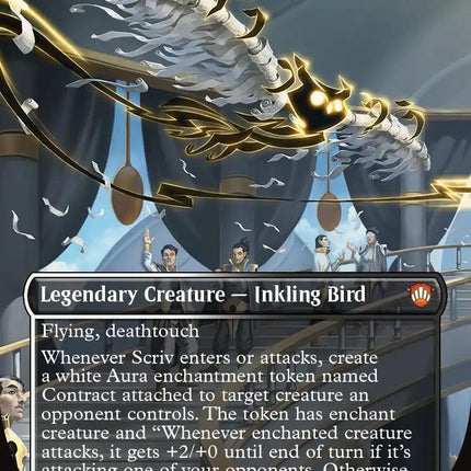 Scriv, the Obligator (Borderless)