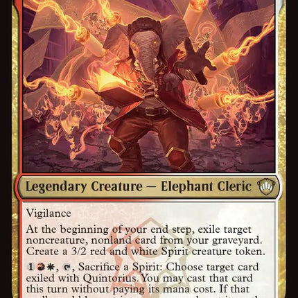 Quintorius, Loremaster