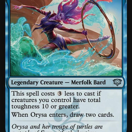 Orysa, Tide Choreographer