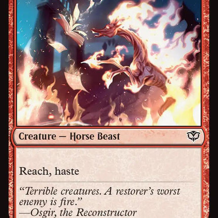 Rearing Embermare