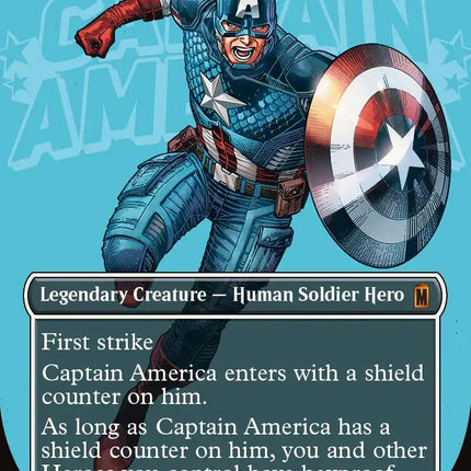 Captain America, Super-Soldier (Borderless) (0352)