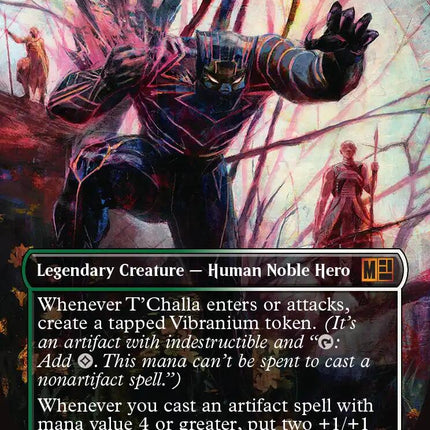 T'Challa, the Black Panther (Borderless)