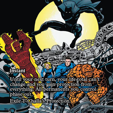 T'Challa's Protection - Teferi's Protection (Borderless)