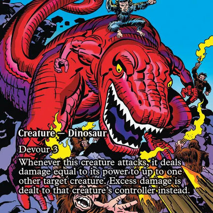 Ravenous Tyrannosaurus (Borderless)