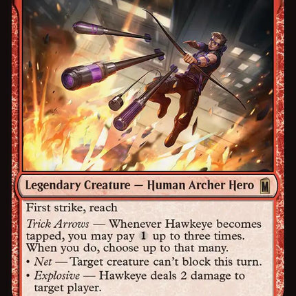 Hawkeye, Master Marksman