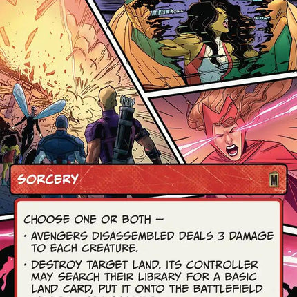 Avengers Disassembled (Borderless)