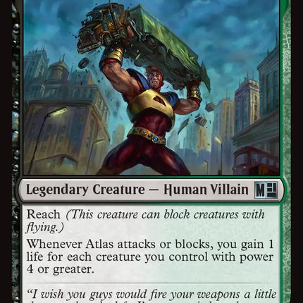 Atlas, Sizable Stooge