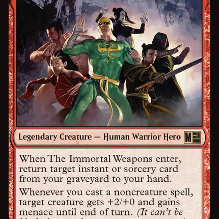 The Immortal Weapons
