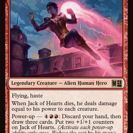 Jack of Hearts, Volatile Hero