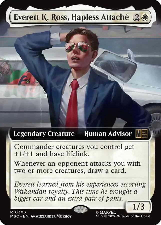 Everett K. Ross, Hapless Attache (Extended Art)