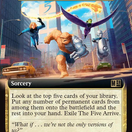 The Five Arrive - Genesis Ultimatum (Extended Art)