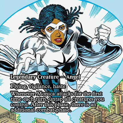 Monica, the Marvel - Aurelia, the Warleader (Borderless)