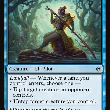 Elven Raft-Steerer