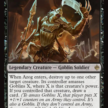 Azog, Moria's Ruin