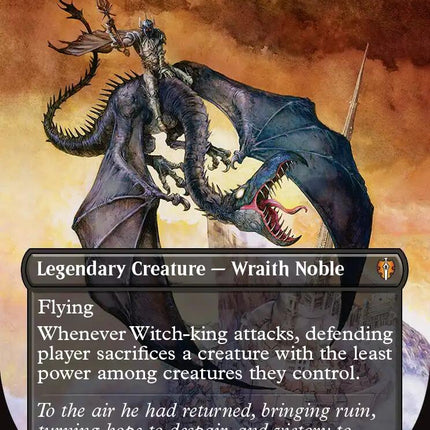 Witch-king, Bringer of Ruin (Borderless)