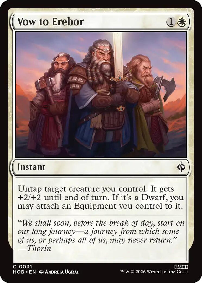 Vow to Erebor