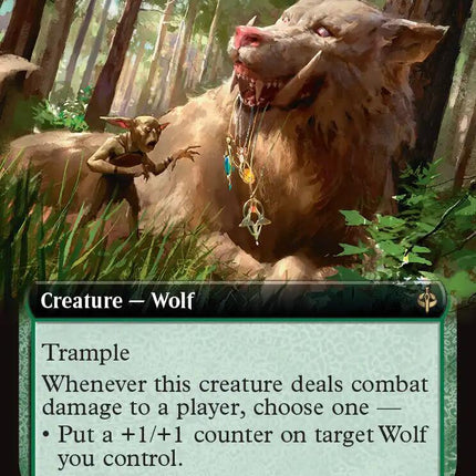 Bejeweled Warg (Extended Art)