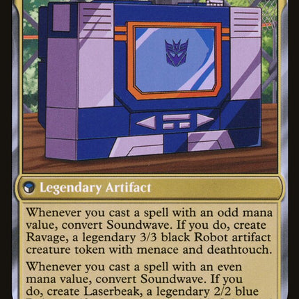 Soundwave, Sonic Spy (Back)