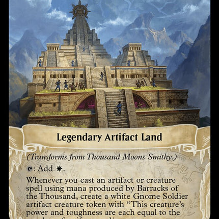 Thousand Moons Smithy (Extended Art) (Back)