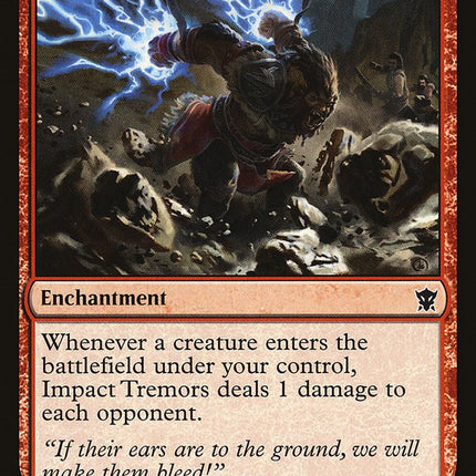 Impact Tremors