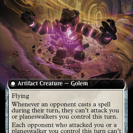 Unstable Glyphbridge (Extended Art) (Back)