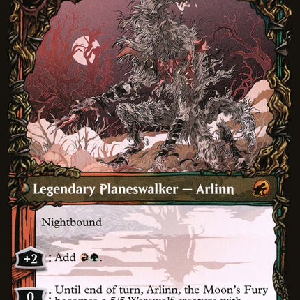 Arlinn, the Pack's Hope (Showcase) (Back)